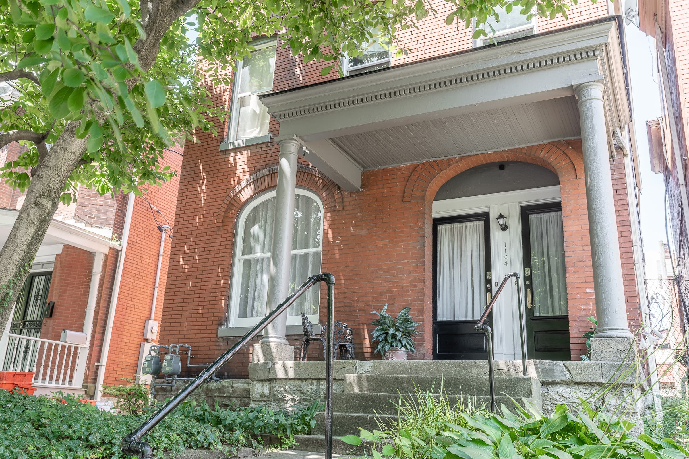Restored Old Louisville apartment interior