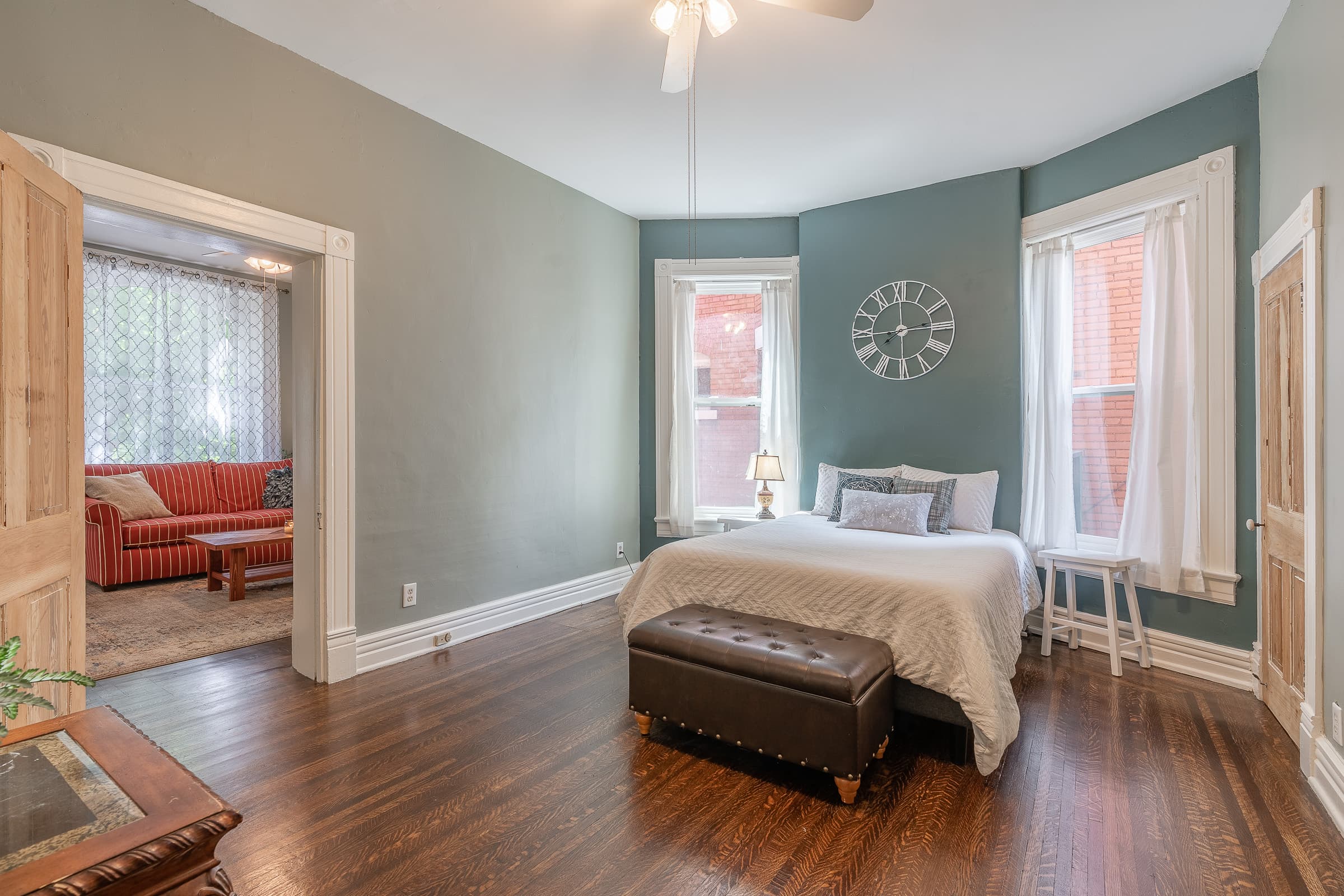 Elegant Victorian apartment interior